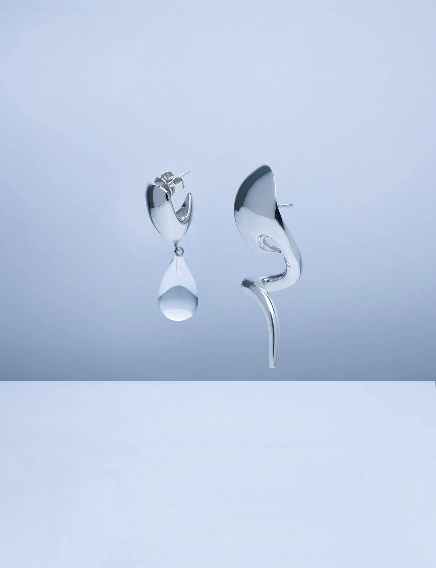 TWIRLED DROP EARRINGS