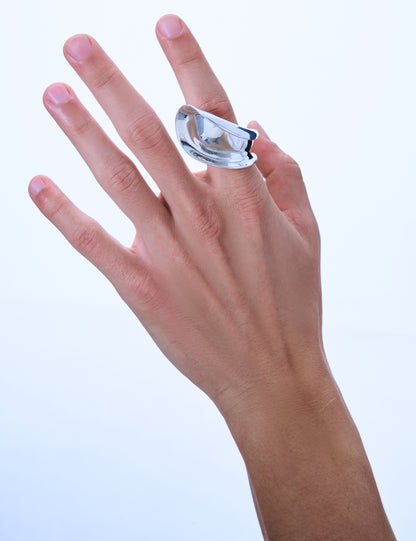 OVERLAY SPOON RING